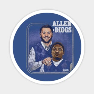 Josh Allen & Stefon Diggs Buffalo Step Brothers Magnet